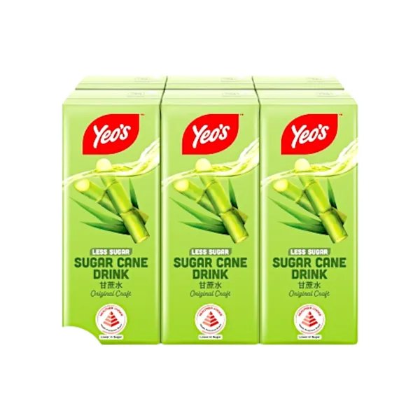 image-Photoroom-2024-04-20T140747.702.png Yeo's Sugar Cane Drink - 6x250ml - Image 1