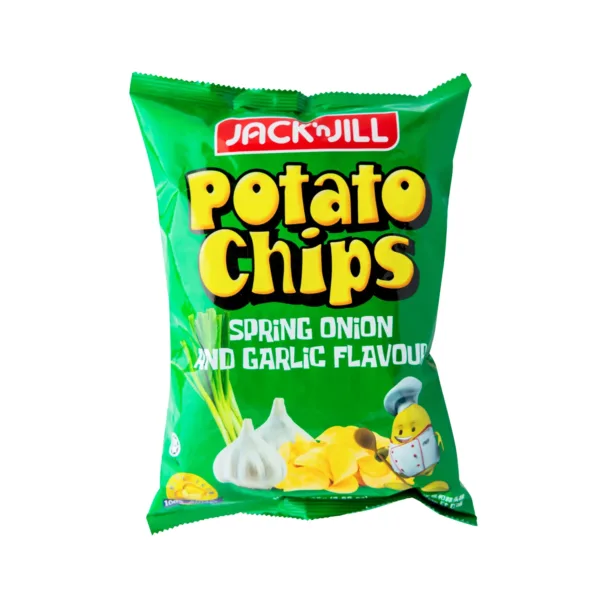 Jack'nJill Potato Chips Spring Onion And Garlic Flavour 150g - Image 1