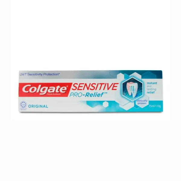 sensitive-pro-relief-original-1.jpg Colgate® SENSITIVE PRO-RELIEF™ Original toothpaste 110g - Image 1