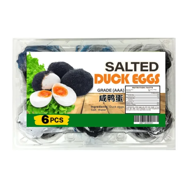 Mr.Ten Salted Duck Eggs - 6Pcs - Image 1
