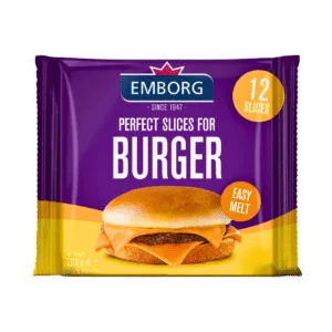 Emborg Perfect Slices For Burger 12 Slices - 200g