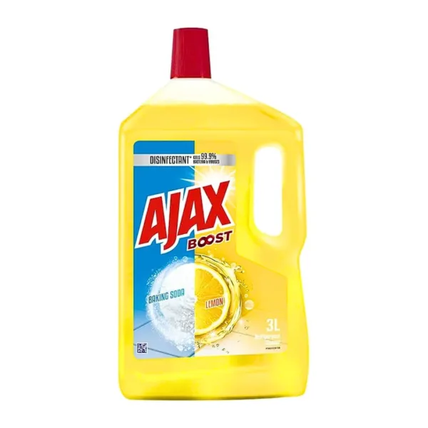 Ajax Boost Multipurpose Cleaner Lemon & Baking Soda - 3L Ajax Boost Multipurpose Cleaner Lemon & Baking Soda - 3L - Image 1