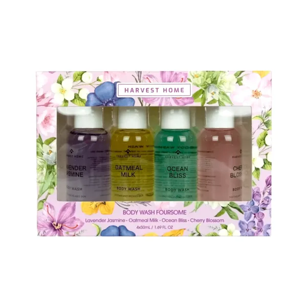 Harvest Home Body Wash Foursome - 4X50ml - Image 1