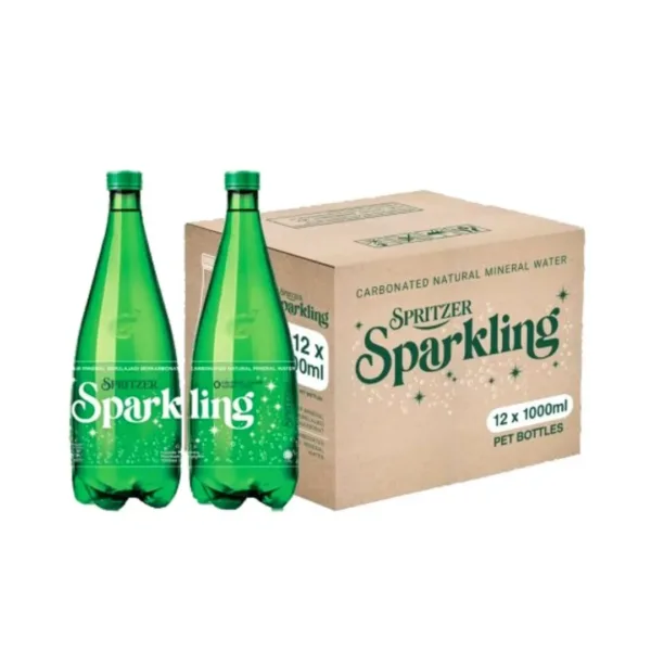 Spritzer Sparkling Mineral Water - 1L * 12Pcs - Image 1