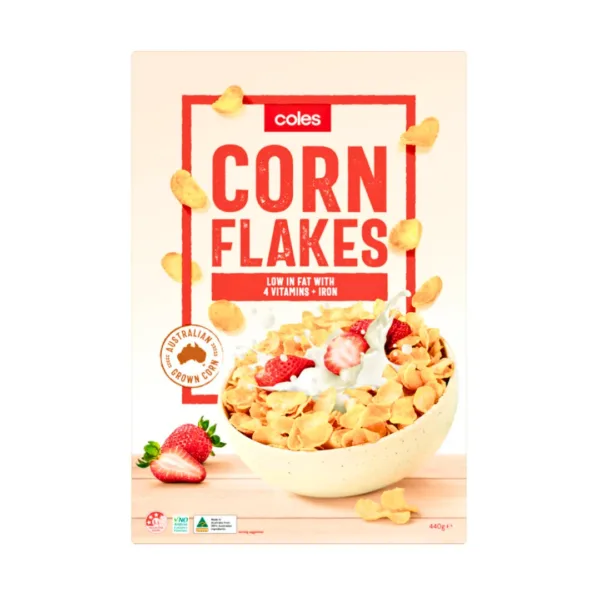 Coles Corn Flakes - 440g Coles Corn Flakes - 440g - Image 1