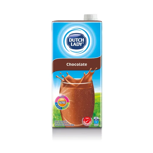 Dutch Lady Chocolate Flavoured Milk - 1L Dutch Lady Chocolate Flavoured Milk - 1L - Image 1