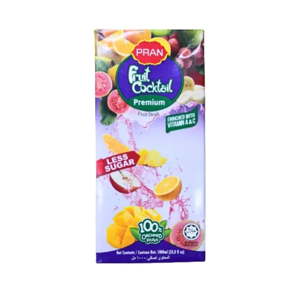 Pran Fruit Cocktail Fruit Drink - 1L - Image 1