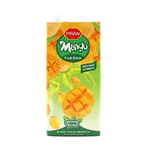 Pran Mango Fruit Drink - 1L - Image 1