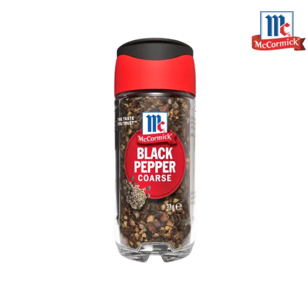 Mc Cormick Black Pepper Coarse - 37g - Image 1