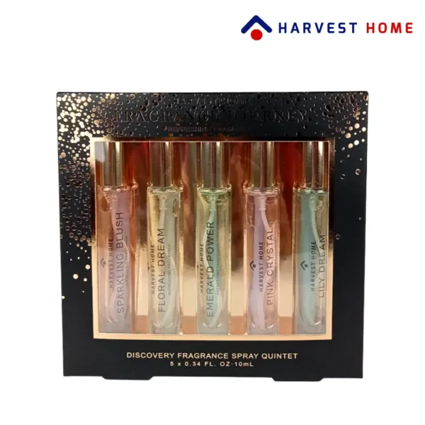 Harvest Home Discovery Fragrance Spray Quintet - 5X10ml Harvest Home Discovery Fragrance Spray Quintet - 5X10ml - Image 1