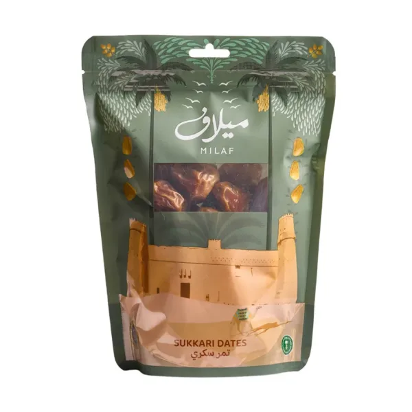 Milaf Sukkari Dates Milaf Sukkari Dates Pouch 500g - Image 1