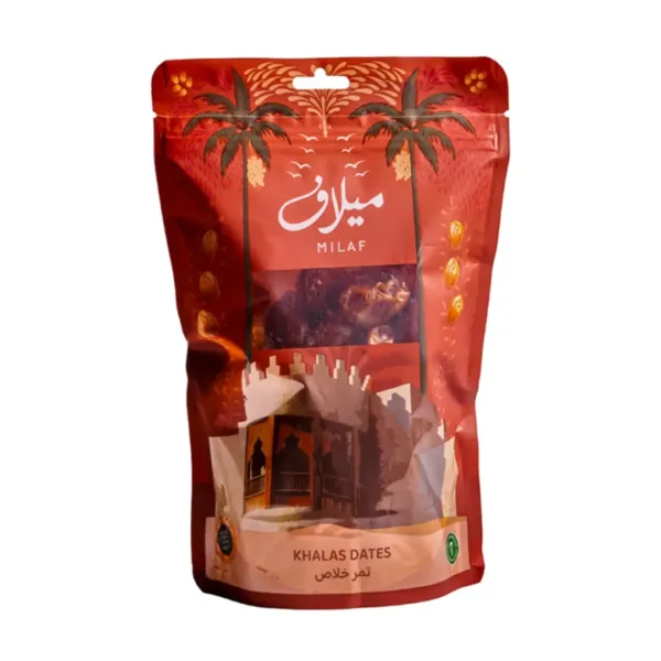 Milaf Khalas Dates Pouch 500g - Image 1