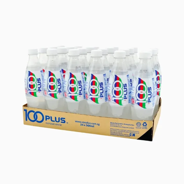 100plus 24x500ml 100PLUS Drinks - 24x500ML - Image 1
