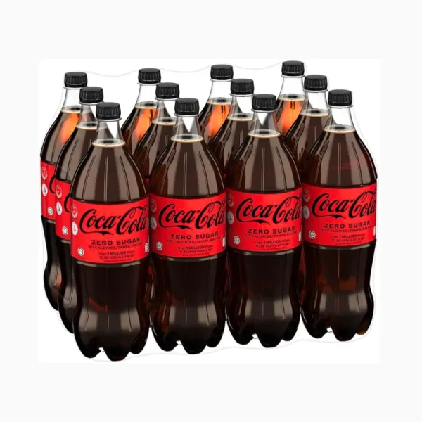 Coca-Cola Zero Drinks - 12x1.5LTR - Image 1
