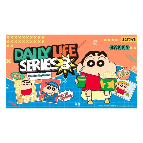 Shin chan daily life series Crayon Shin-Chan Daily Life Series 3 Blind Box by 52Toys (Random 1pc) - Image 1