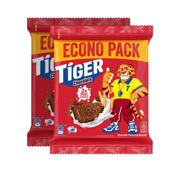 Tiger Chocolate Biscuits Econo Pack - 364.8g (1packet) - Image 1
