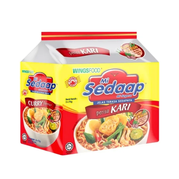 Mi Sedaap Perisa Kari (Pack of 5) - Image 1