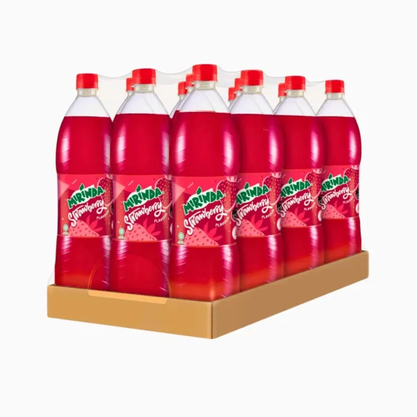 Mirinda Strawberry Drinks 12x1.5LTR - Image 1
