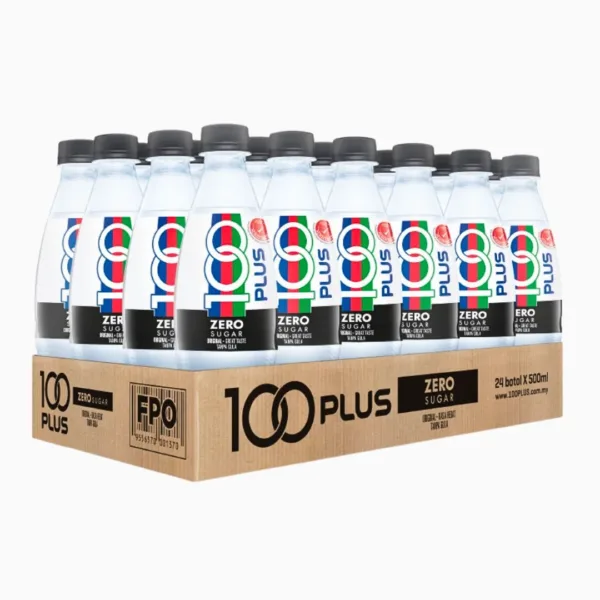 100 PLUS Zero - 24x500ml - Image 1