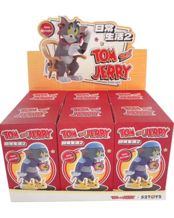 TOM and JERRY Daily Life 2 Blind Box Figures Tom And Jerry Friends For A Day Series Blind Box by 52Toys (Random 1pc) - Image 1