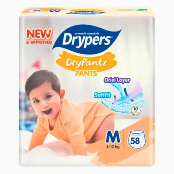 Untitled design - 2025-03-22T125838.528 Dryper Dry Pants Oriel Layer Soft Fit M (6-12kg) 58pcs - Image 1