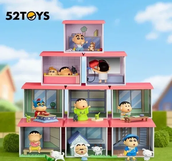 BLIND BOX Crayon Shinchan Life in Kasukabe by 52TOYS - 8Designs+1Secret - Image 1