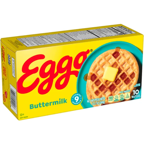 Kellogs Eggo® Buttermilk Waffles (Frozen) - Image 1