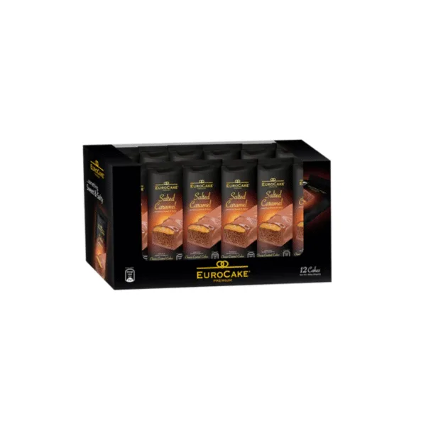 Eurocake Premium, Salted Caramel Choco Coated Cake (Full Pack) - Image 2