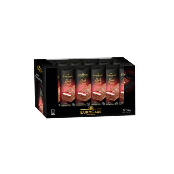 Eurocake Premium, Black Forest Choco Coated Cake (Full Pack) - Image 2
