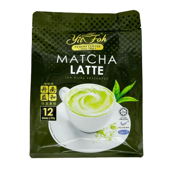 my-11134207-7r98t-ltthq2o9wsi68e Yit Foh Tenom Coffee - Matcha Latte (12 x 25g) - Image 1