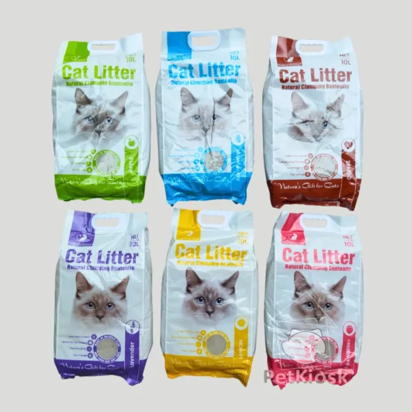 Naturalitter Cat Litter Natural Clumping Bentonite - 10L - Image 1