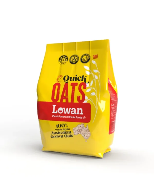 lowan Lowan Quick Whole Grain Oats 1kg - Image 1