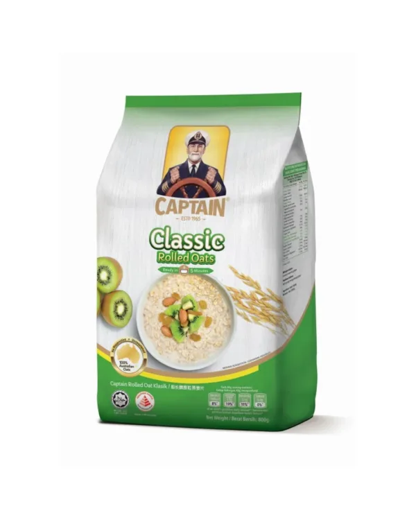 Captain Oats Rolled Oats 800g Captain Oats Rolled Oats -800gm - Image 1