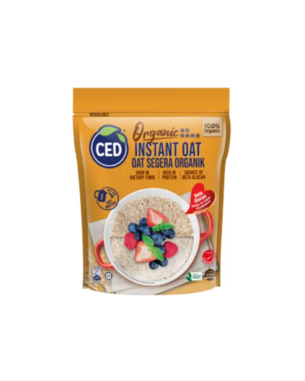 CED Organic Instant Oat 450g - Image 1