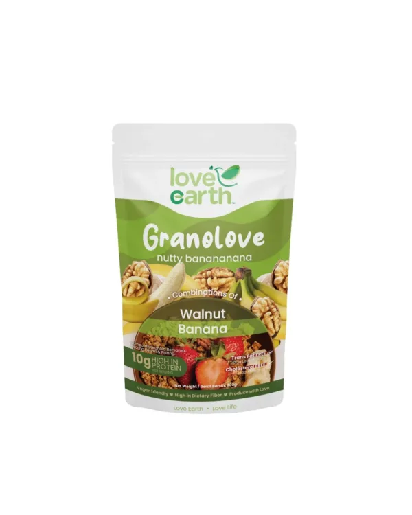 Granolove Nutty Banananana 300g Love Earth - Granolove Nutty Banananana 300g - Image 1