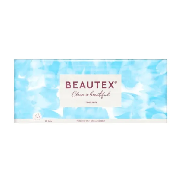 Beautex Toilet Tissues 2Ply - 20Rolls Beautex Toilet Tissues 2Ply - 20Rolls - Image 1
