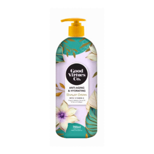 Good Virtues Co. Anti Aging & Hydrating Shower Cream With Vitamin E - 300ml