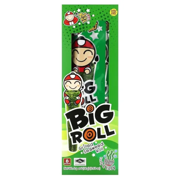 Tao Kae Noi, Grilled Seaweed Big Roll Classic Flavor (6pcs) - Image 1