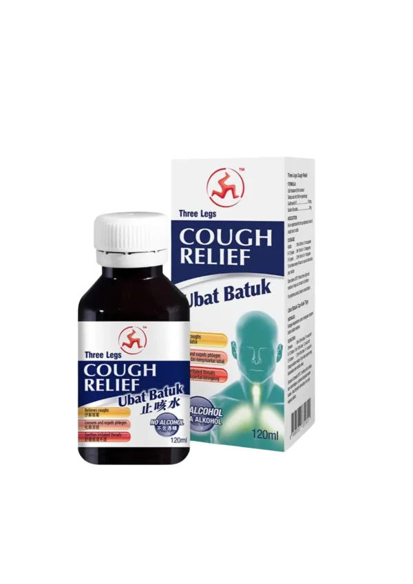 Three Leg - Cough Relief (120ml) - Image 1