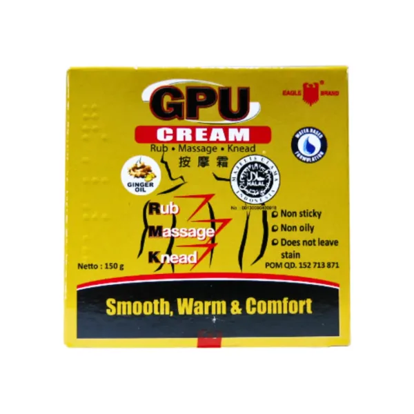 Cap Lang GPU Cream with Ginger Oil - 150g Cap Lang GPU Cream with Ginger Oil - 150g - Image 1