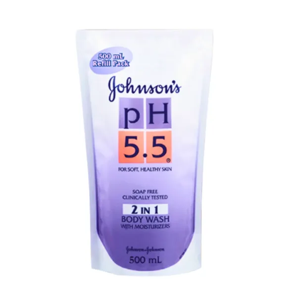 Johnsons PH5.5 2in1 Body Wash With Moisturizers - 500ml Johnsons PH5.5 2in1 Body Wash With Moisturizers - 500ml - Image 1