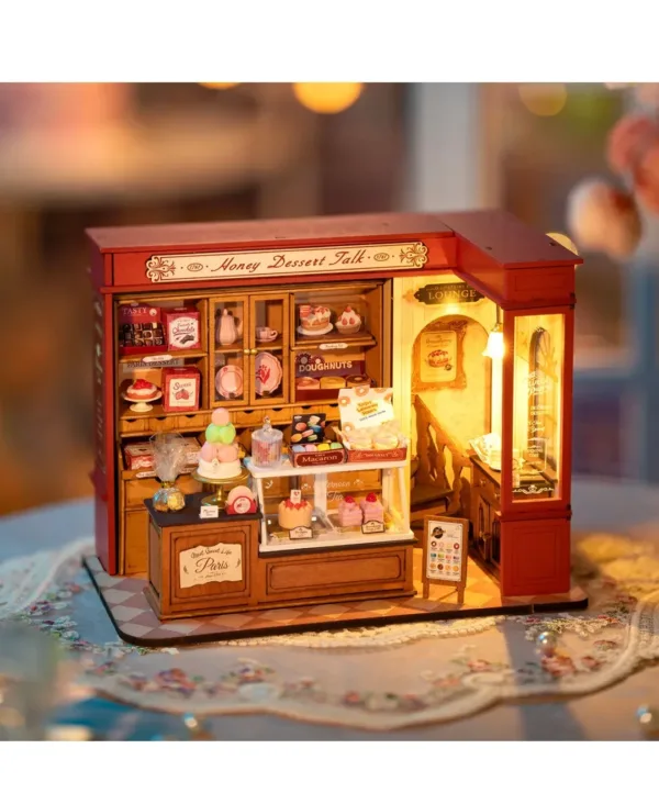 Rolife DIY Miniature House - Honey Dessert Talk (DG168) - Image 4