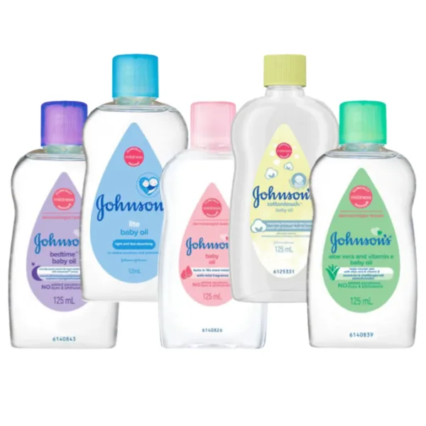 Johnsons Baby Oil (125ml) - Image 1