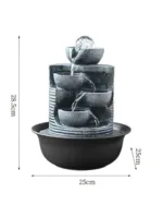 Water fountain with LED light (25010) - Image 2