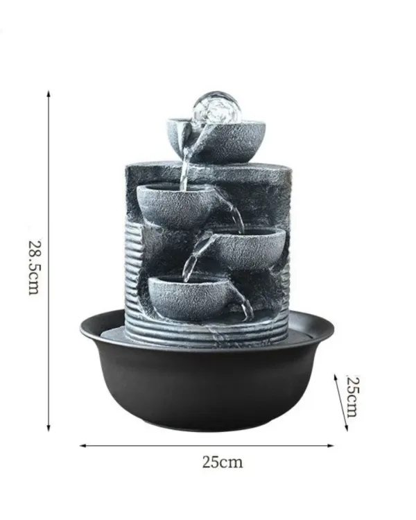Water fountain with LED light (25010) - Image 2