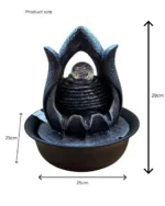 Water fountain with LED light (25009) - Image 2
