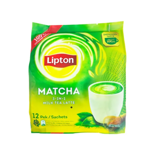 Lipton Matcha Instant Tea Mix (12x20g) - 240g - Image 1