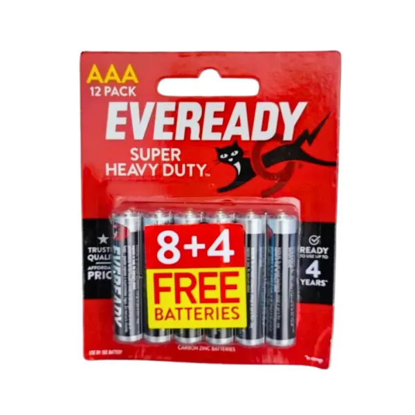 Untitled design - 2025-08-12T154835.996 Eveready Super Heavy Duty AAA - 8pcs+4pcs - Image 1
