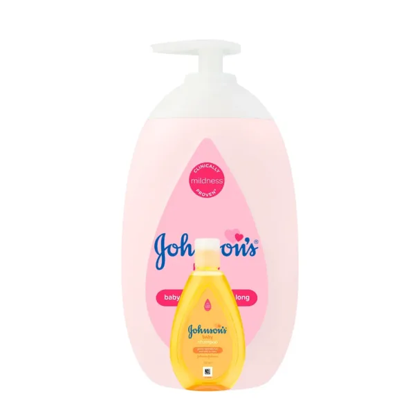 Untitled design - 2025-08-30T192626.493 Johnsons Baby Regular Lotion 500ml+50ml - Image 1
