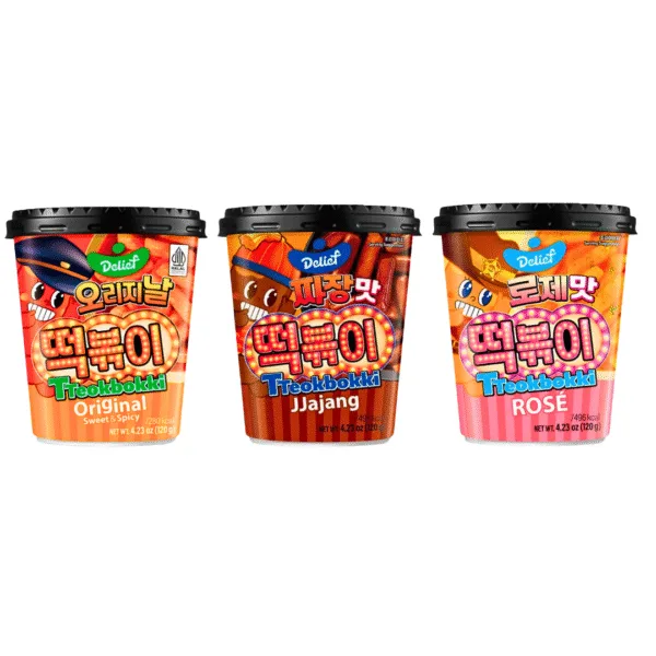 Delief Tteokbokki Cups - 120g - Image 1